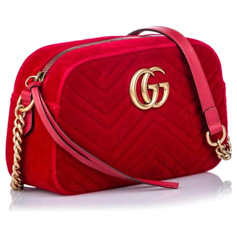 sac gucci femme rouge|sac gucci marmont soldes.